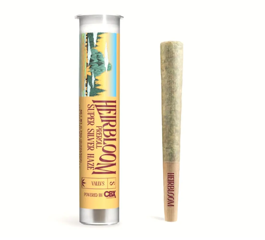Photograph of product: [Heirbloom] Preroll - 0.75g - Super Silver Haze (S)