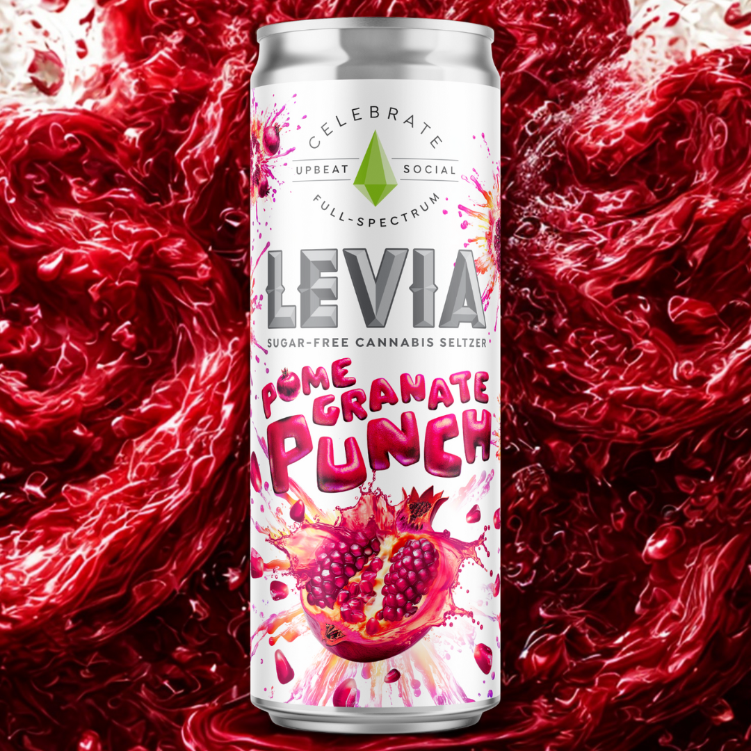 Photograph of product: Seltzer | Celebrate | Pomegranate Punch | FSO | 12oz