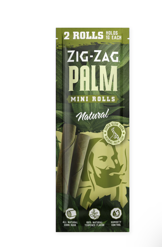 Photograph of product: ZIG-ZAG MINI ROLLS NATURAL