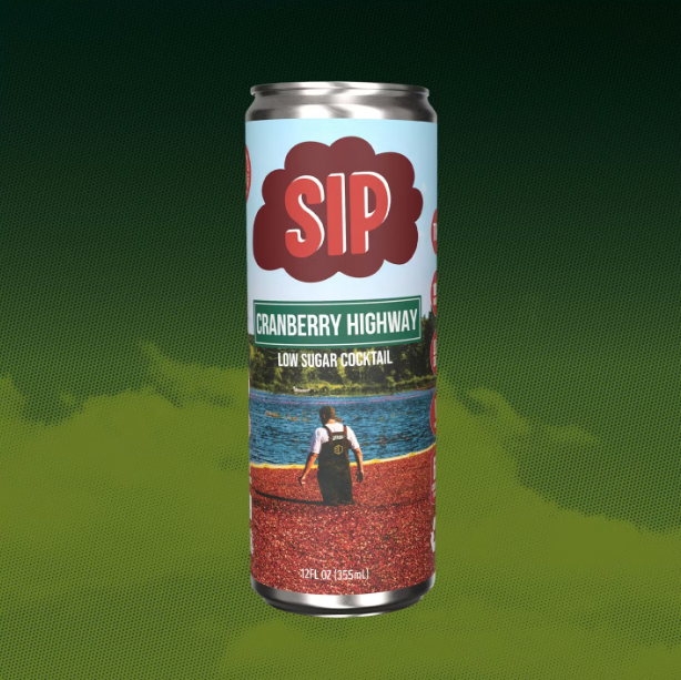 Photograph of product: SIP Cranberry Highway | 12 fl oz | 5mg