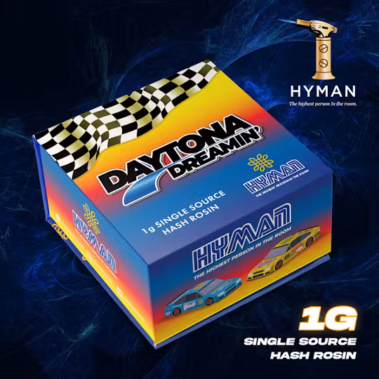 Photograph of product: Hyman au chocolat Rosin Daytona Dreamin'