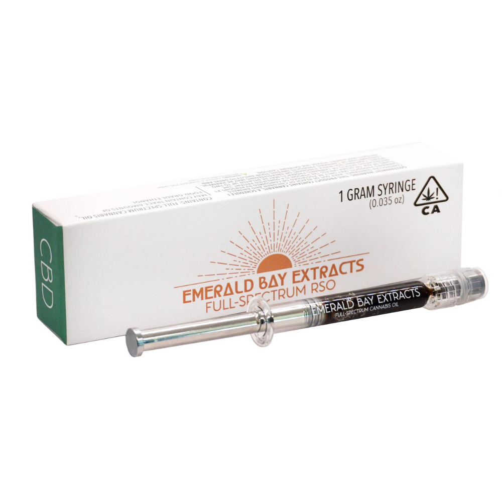 Photograph of product: Emerald Bay Extracts | Syringe | High CBD 27:1 | Lifter