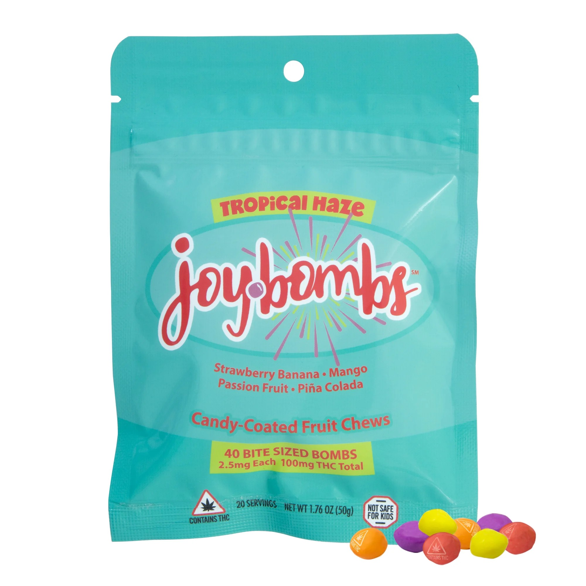 Photograph of Product: Tropical Haze - 2.5g/100mg (40pcs)