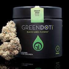 Photograph of product: Green Dot Pre-Pack Flower - Screaming OG - 3.5g