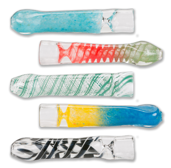 Photograph of product: Assorted Chillum 3"