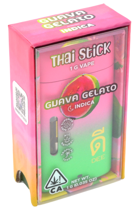 Photograph of product: Dee Thai Stick | Guava Gelato | 1G AIO Vape (I)