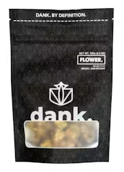 Photograph of product: Dank | 1/2oz Flower | Critical Kush - 14g