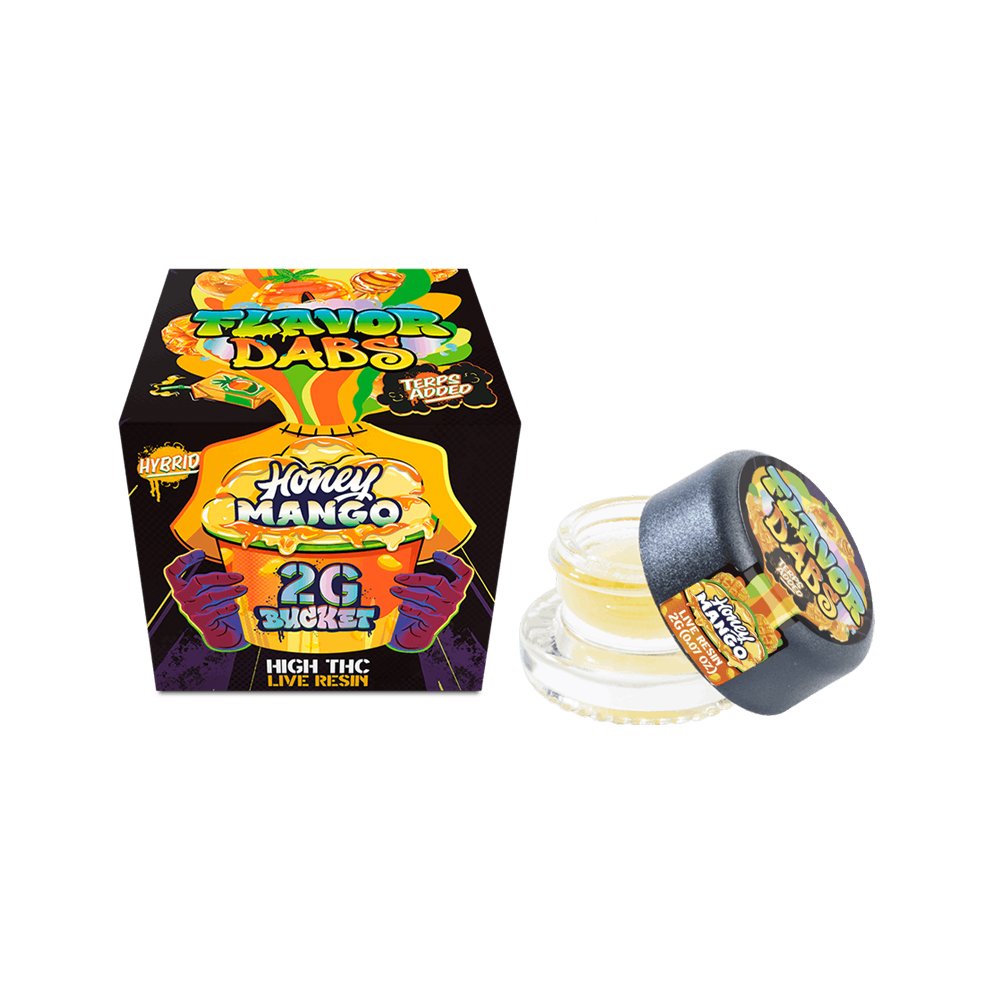 Photograph of product: HONEY MANGO FLAVOR DABS