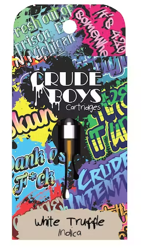Photograph of product: CRUDE BOYS | WHITE TRUFFLE - CART Oui'd