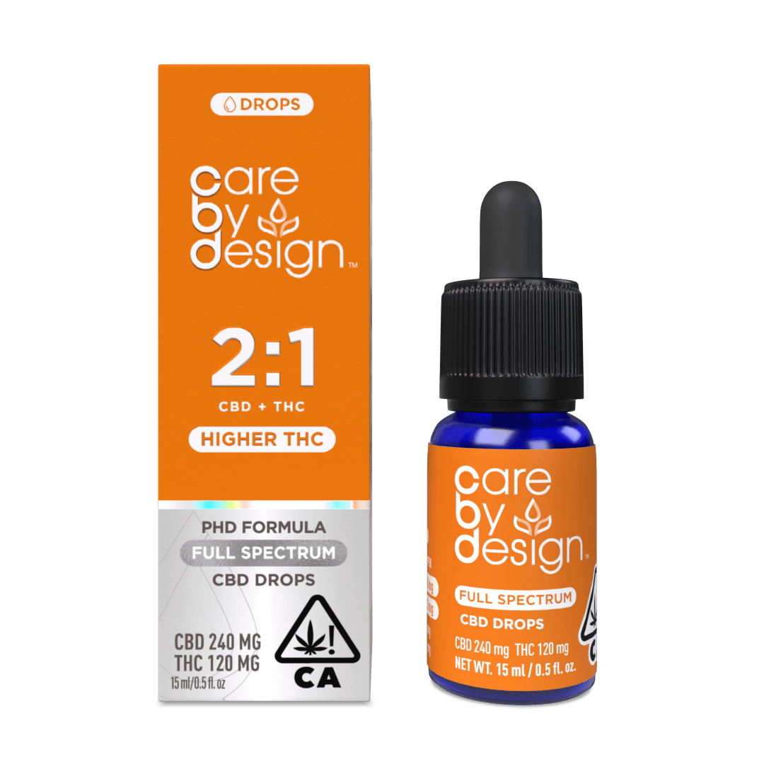 Photograph of product: Care By Design 2:1 Refresh Drops Full Spectrum Tincture $49