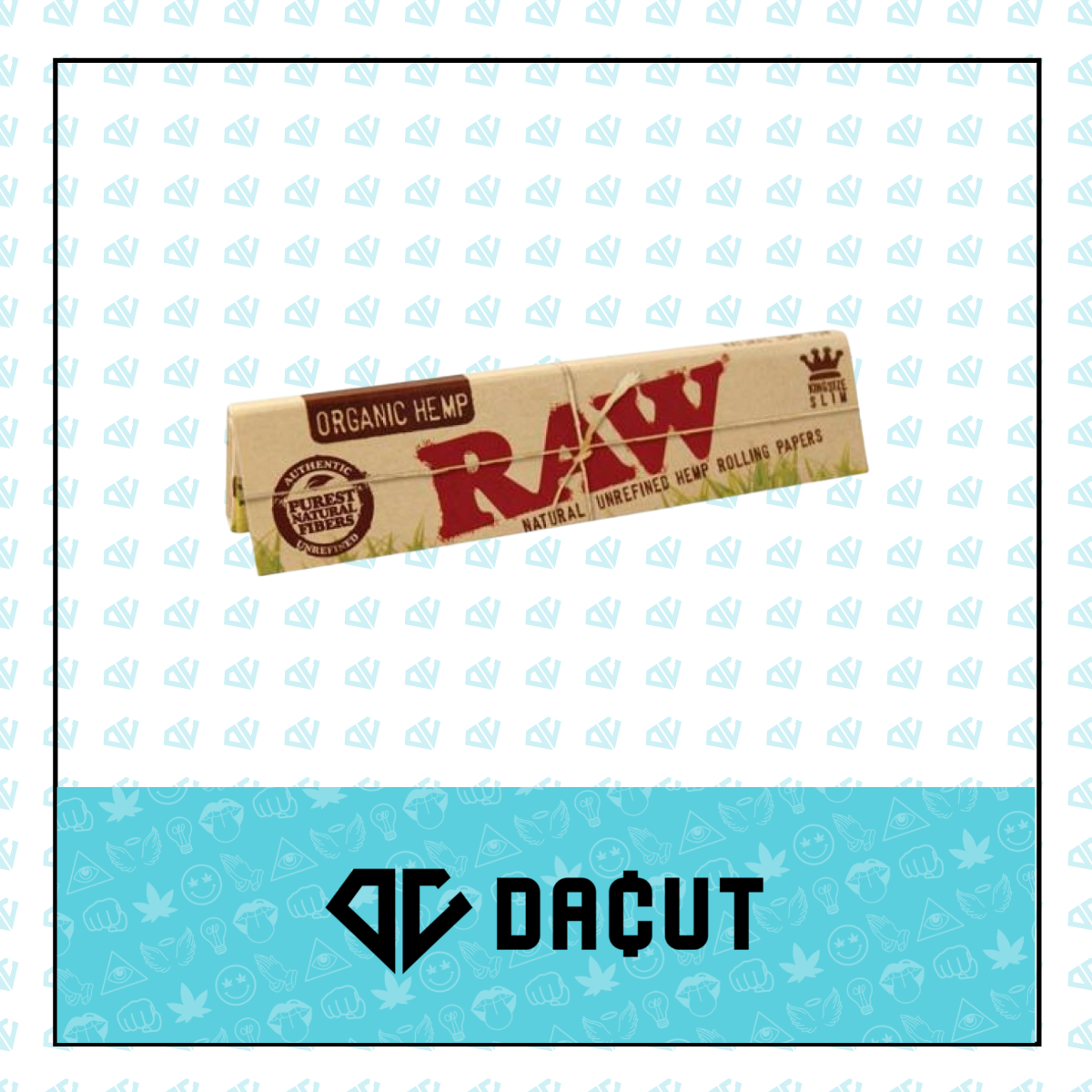 Photograph of product: Raw Classic Hemp King Size Slim Papers