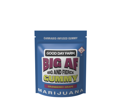 Photograph of product: Good Day Farm | Gummies | Big AF Cranberry Grape 100mg