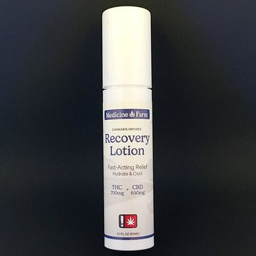 Photograph of product: Lotion 60ml Menthol Recovery (MFB)