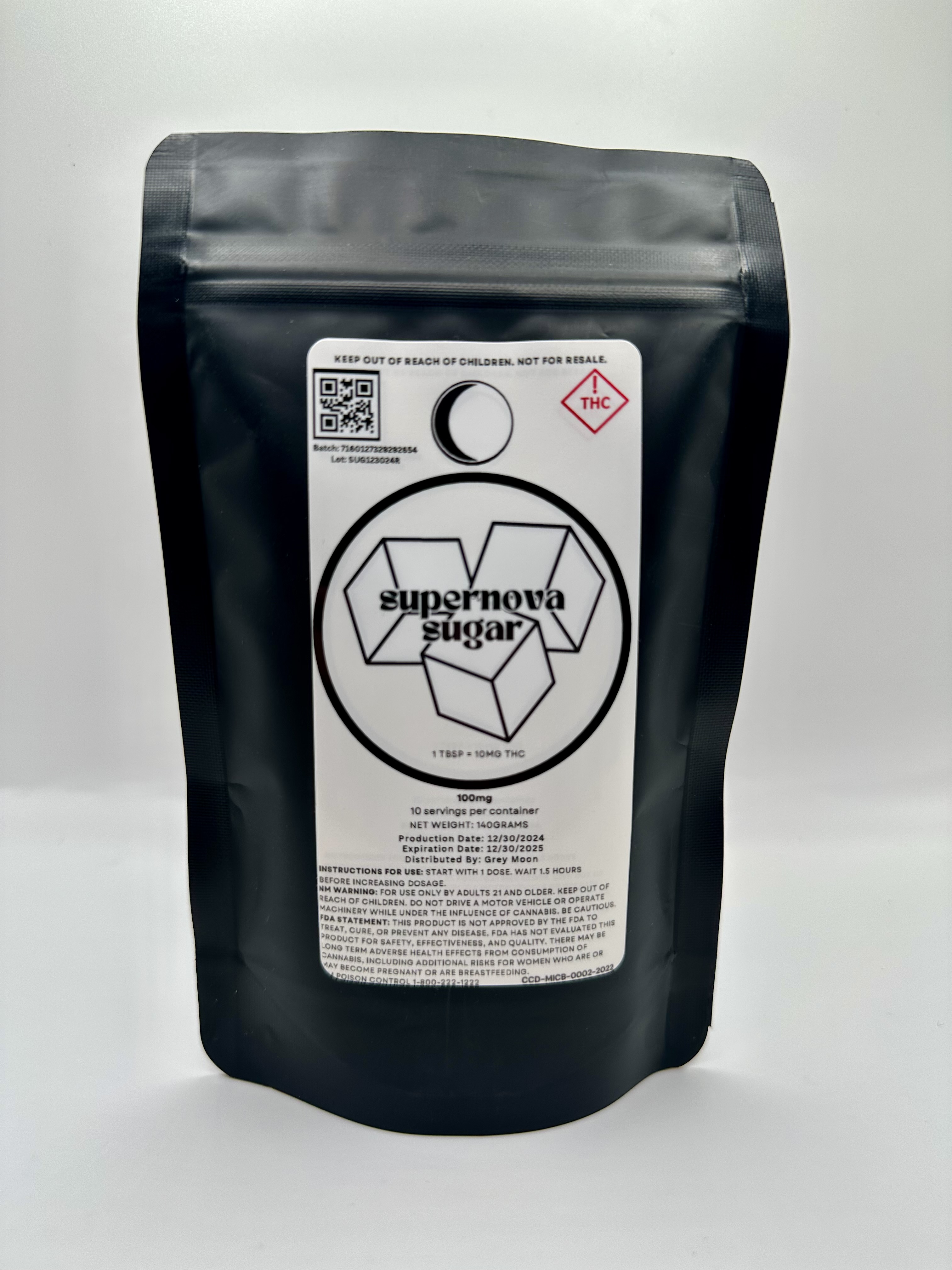 Photograph of product: GM Super Nova Sugar (100mg)