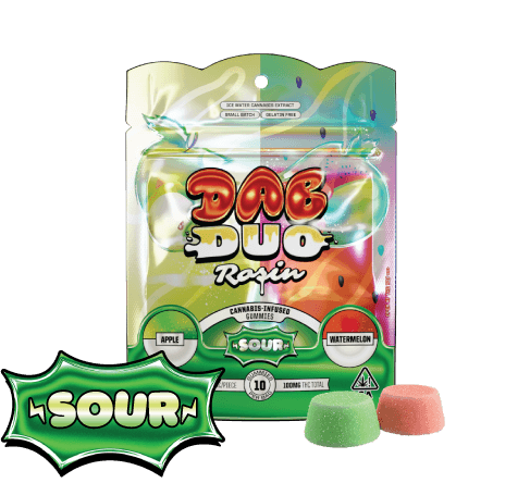 Photograph of product: SOUR - ROSIN 10PK (100MG)