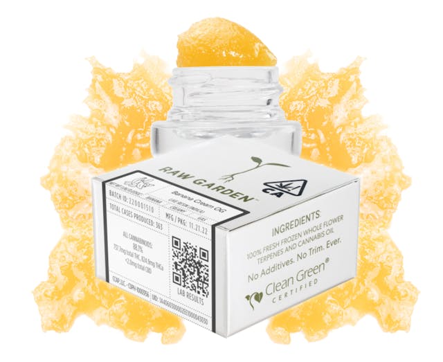 Photograph of product: Live Resin Rio de Fuego 1g - Raw Garden - Live Resin Rio de Fuego 1g