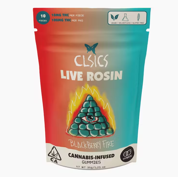 Photograph of product: Blackberry Fire Gummies