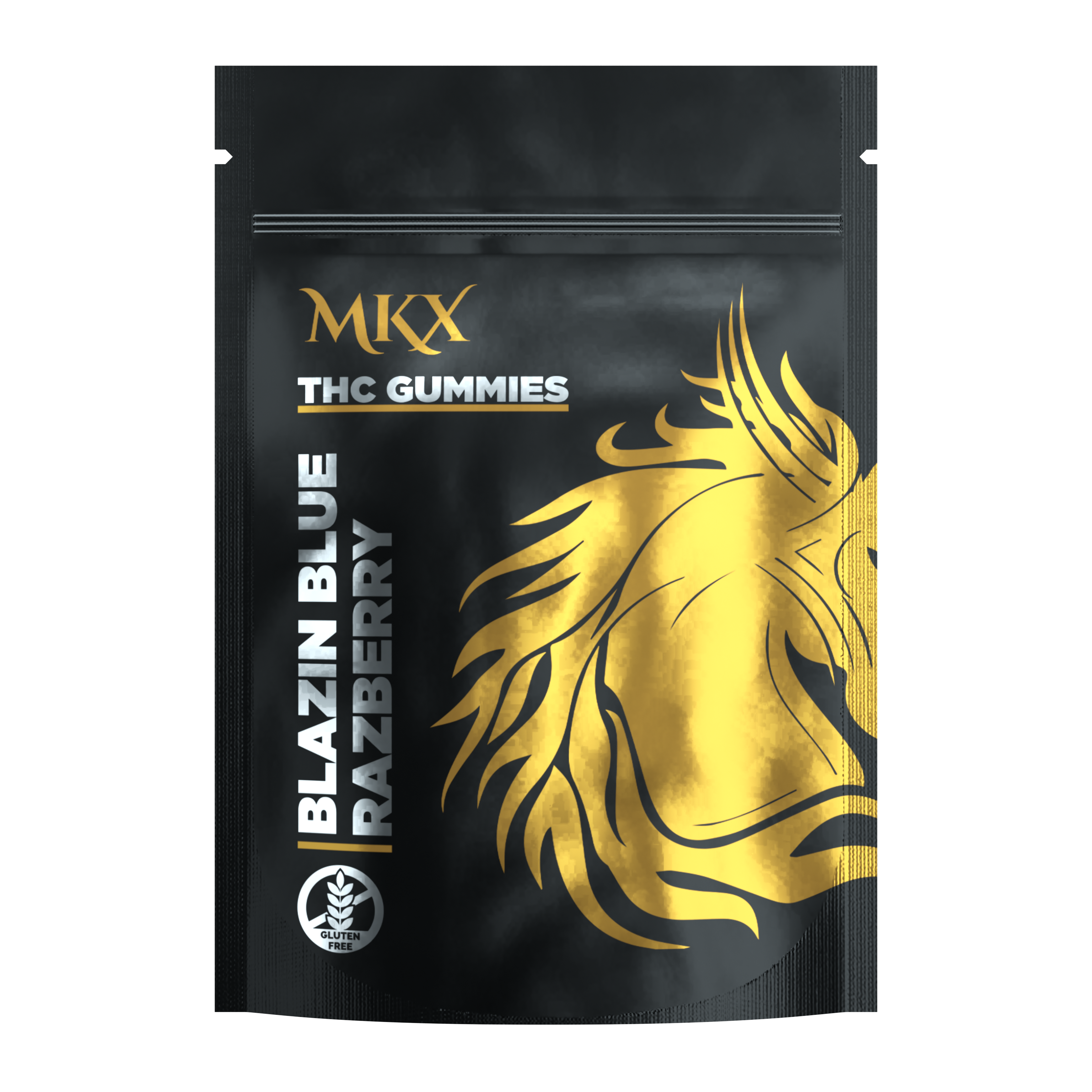 Photograph of product: Gummies | Blazin Blue Razberry | 20pk