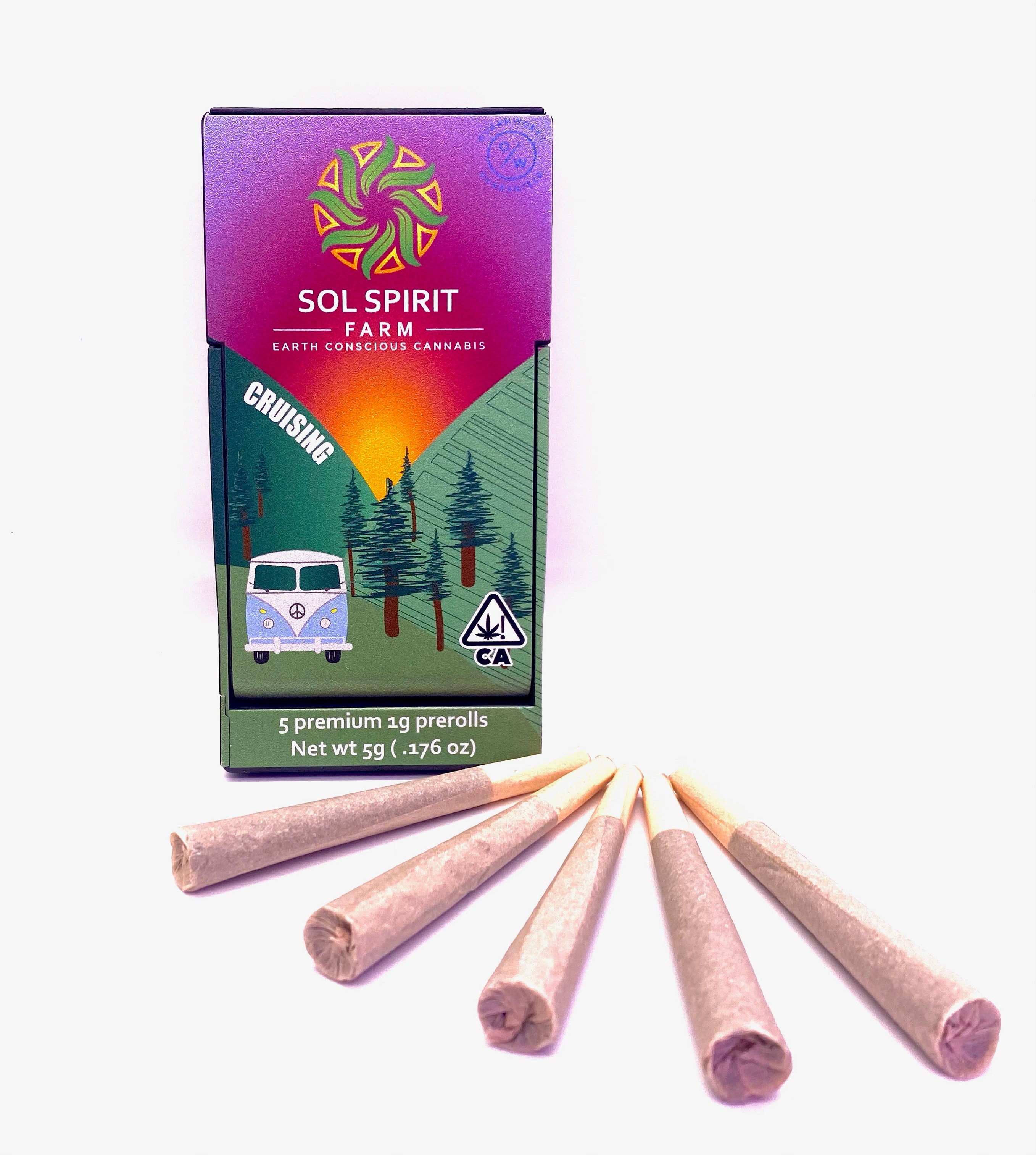 Photograph of product: Sol Spirit Farm-Headbanded PR 1g 5Pk