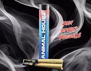 Photograph of product: Animal House | Gazzurple | Infused Pre-Roll | 3pk