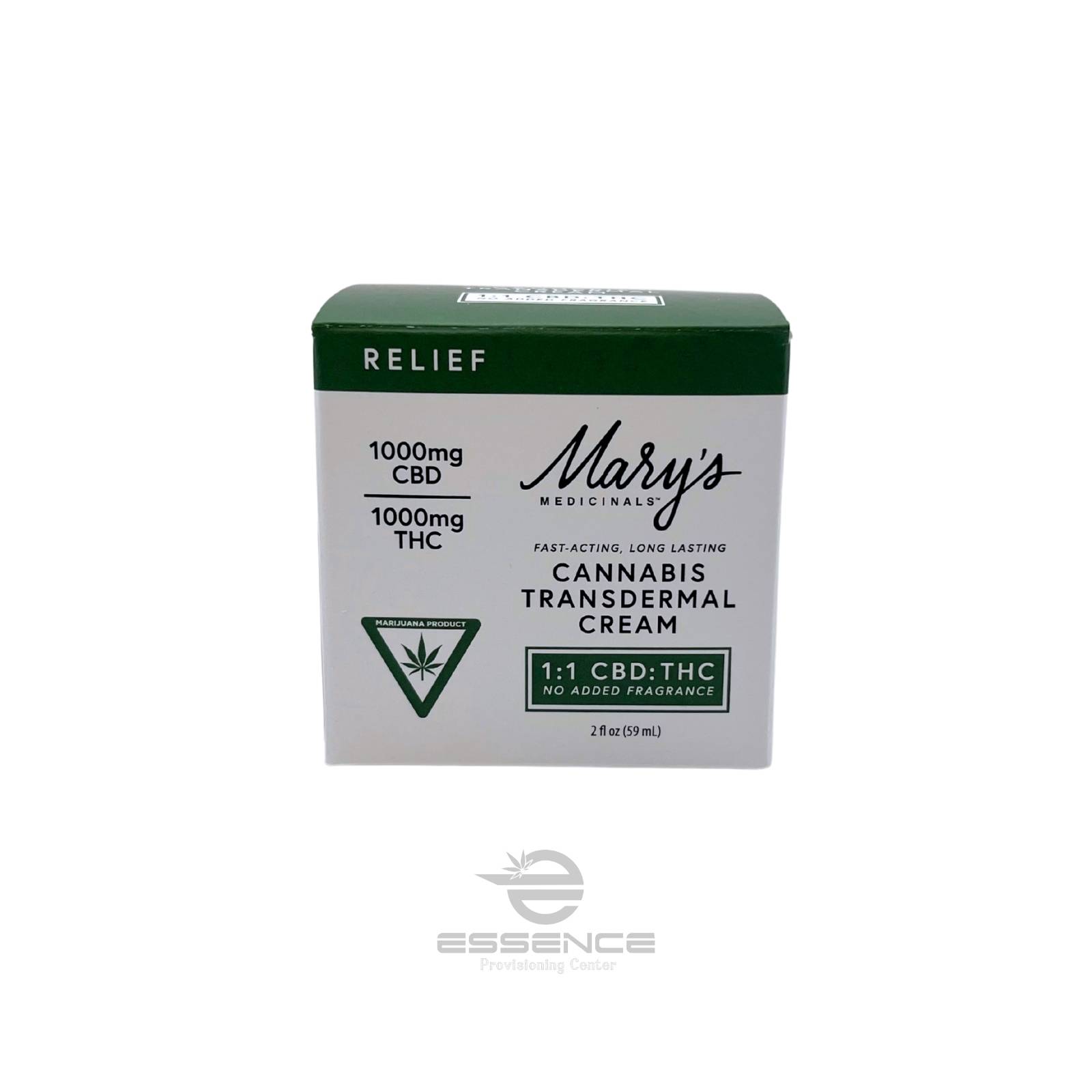 Photograph of product: Mary's Medicinals - Transdermal Cream Topical - 2oz CBD: TH-oui)
