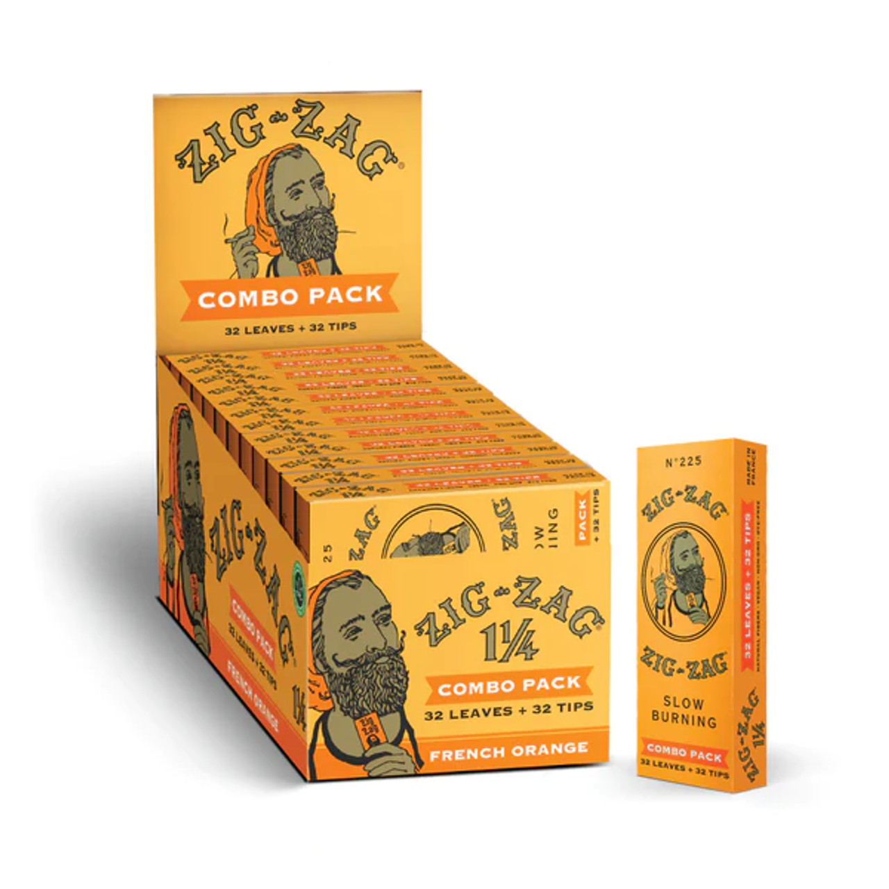 Photograph of product: Zig-Zag | Combo Pack (Leaves & Tips)  | 1 1/4