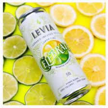 Photograph of product: Levia Celebrate Lemon Lime Seltzer 5mg 12oz