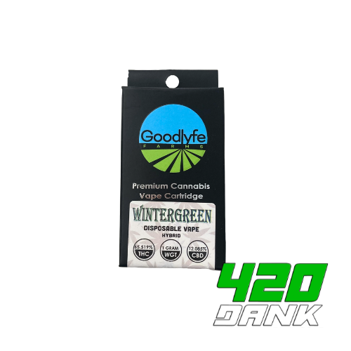 Photograph of product: Goodlyfe - Disposable Vape - Wintergreen