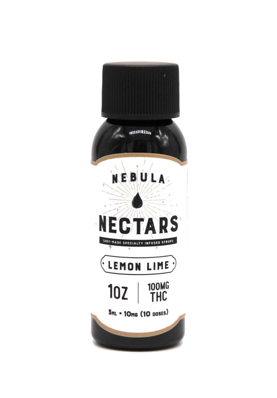 Photograph of product: (Nebula) 100mg syrup (lemon lime)