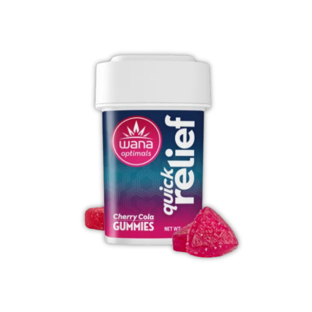 Photograph of Product: 50MG WANA QUICK RELIEF CHERRY COLA