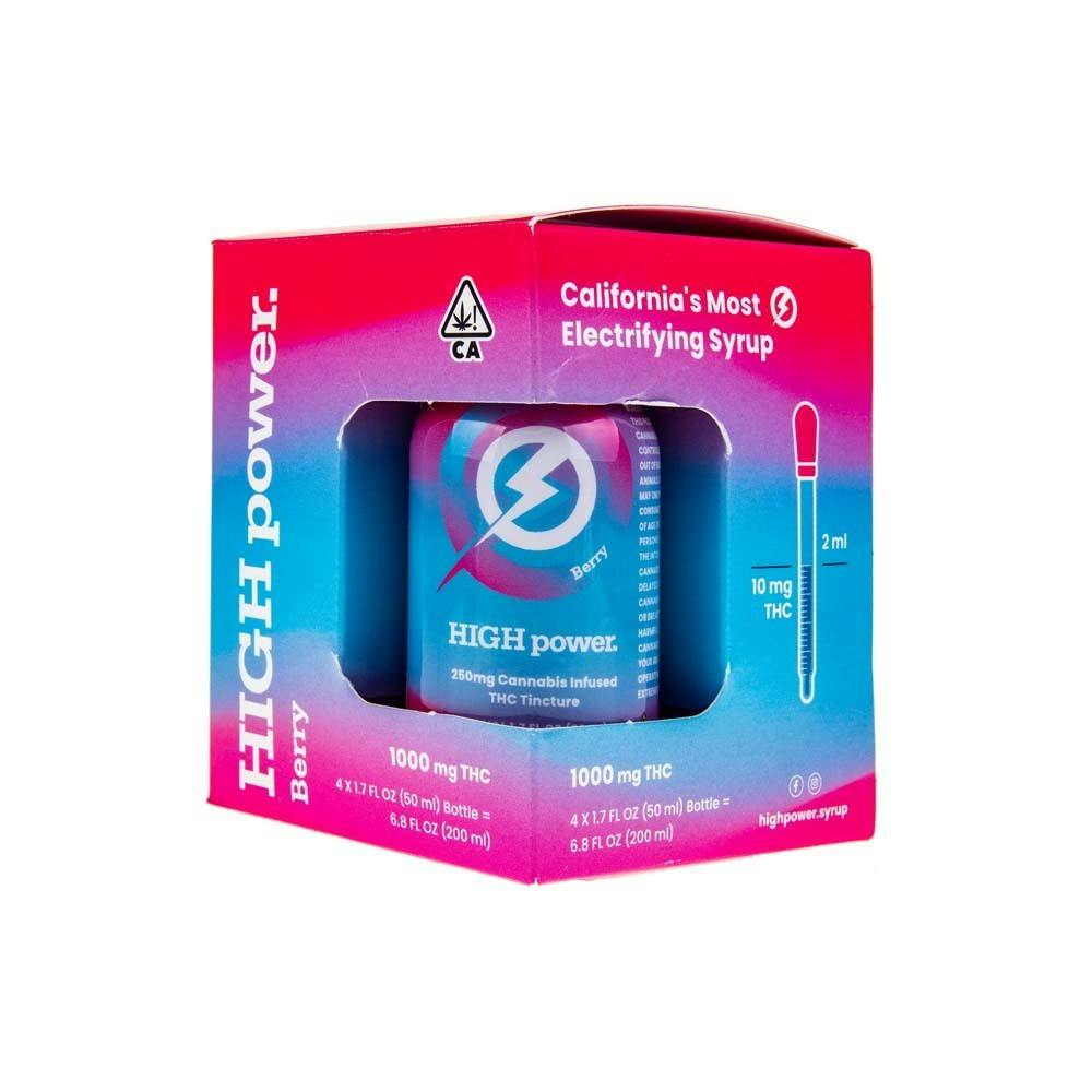 Photograph of product: High Power | Berry Syrup (4 Pack - 1000mg TH-oui)