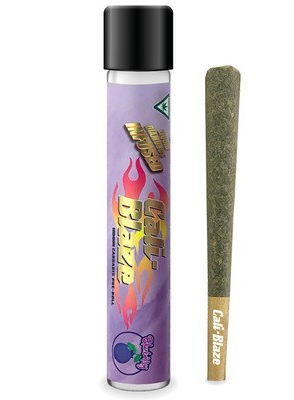 Photograph of product: Blueberry - Liquid diamond infused - 1.2g pre-roll