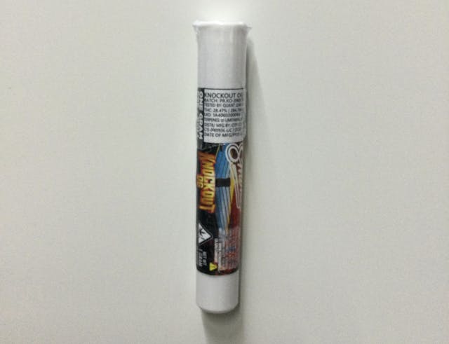 Photograph of Product: Knockout OG 1g Pre-roll - 
