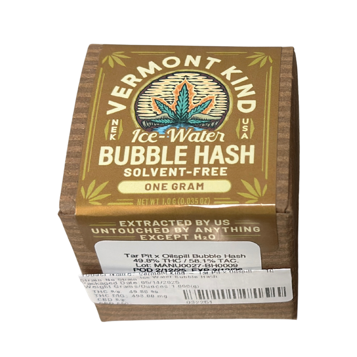 Photograph of Product: Tar Pit x Oilspill | Ice Water Bubble Hash