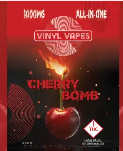 Photograph of product: Cherry Bomb - Disposable 1000mg