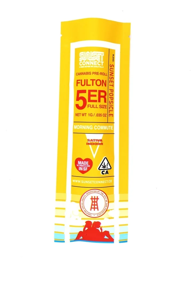 Photograph of product: SUNSET POPSICLE PREROLL | 1G Oui'd