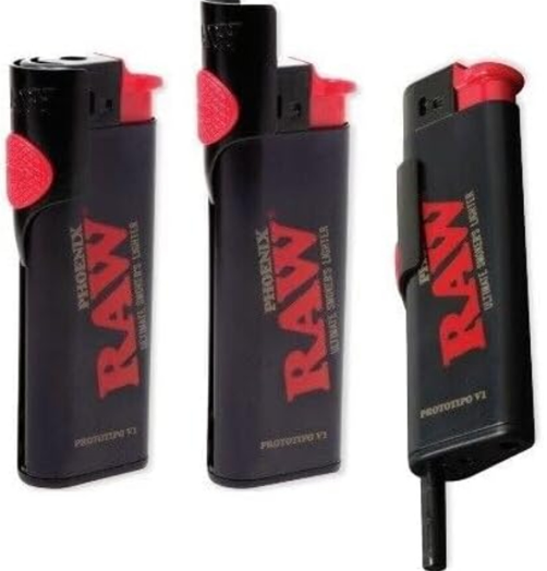 Photograph of product: RAW | Classic Phoenix Lighter, Black