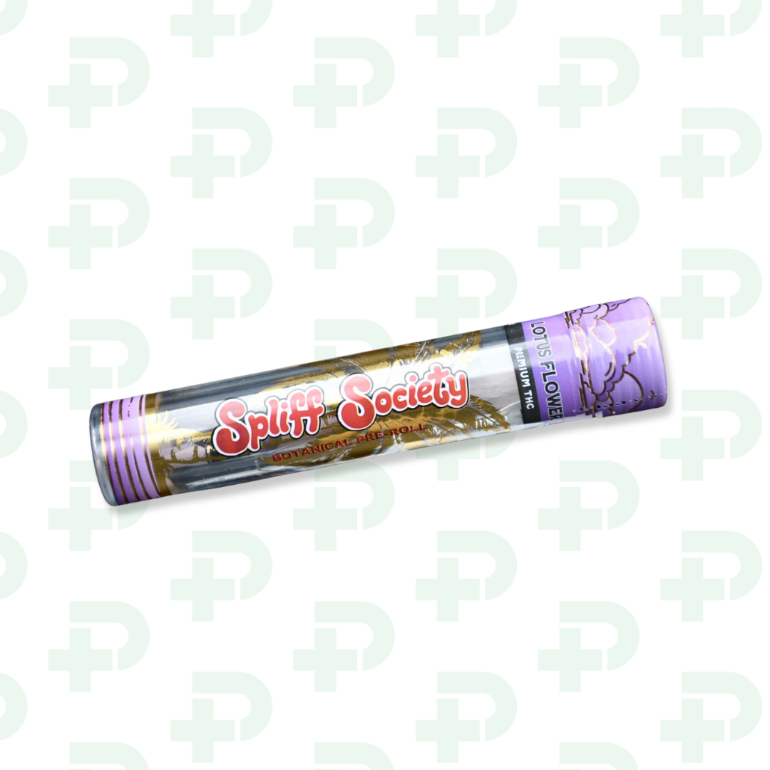 Photograph of product: Spliff Society Infused Preroll - Lotus Flower