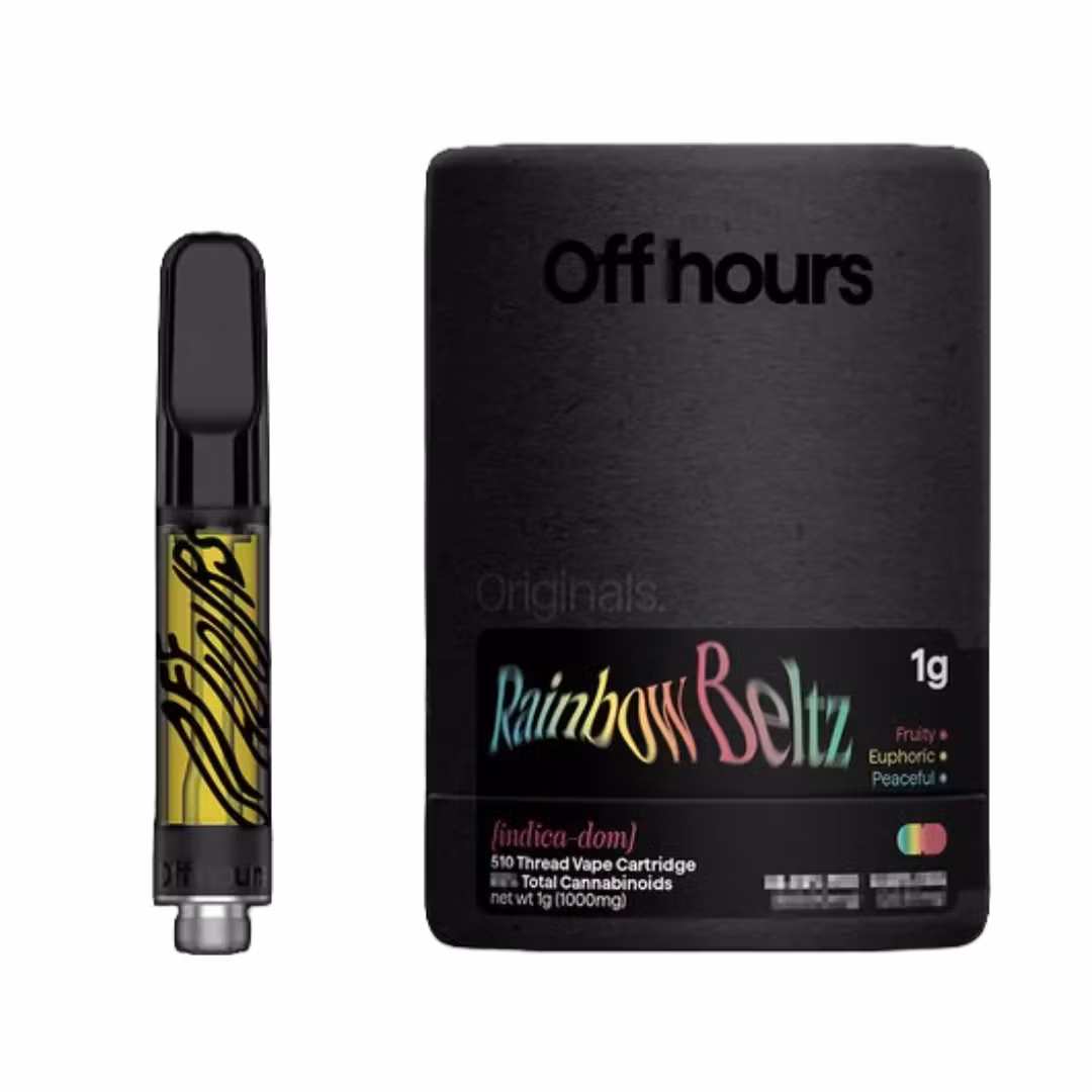 Photograph of product: Rainbow Beltz  |  510 Cartridge 1g