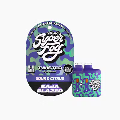 Photograph of product: Super Fog | Baja Blazed | AIO 2pk | TWISTED (H)