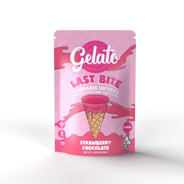 Photograph of product: Last Bite | Strawberry Chocolate | 100 mg - Gelato - 