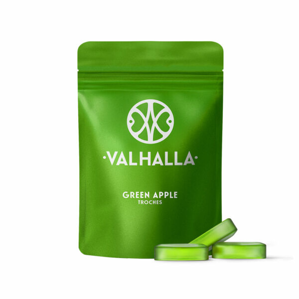Photograph of product: Green Apple | 100mg Soft Troches | 10pk