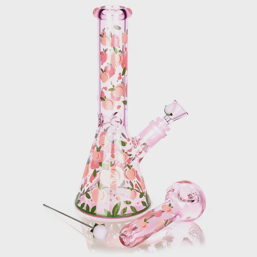 Photograph of product: Pulsar | Water Pipe Bong Kit | - | Peaches & Cream
