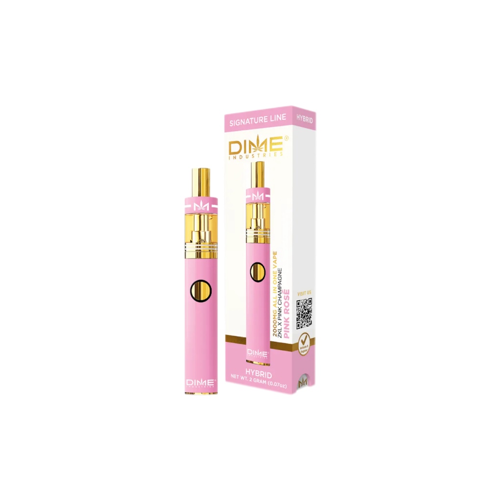 Photograph of product: Pink Rose Disposable Dime Industries
