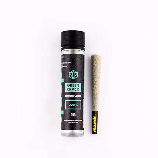 Photograph of product: Dank | Green Crack | 1g Pre-Roll