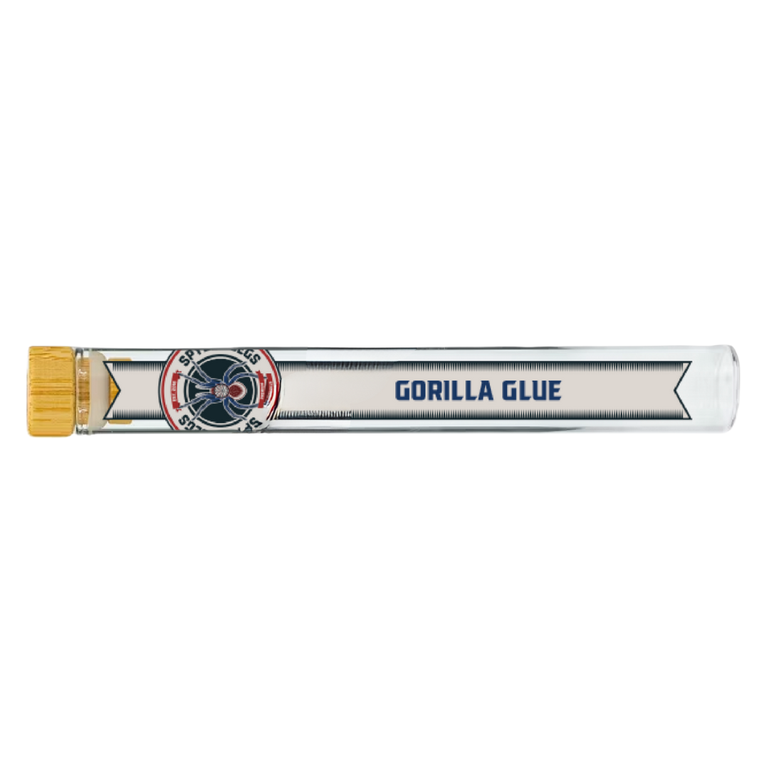 Photograph of product: Spyder Legs - 1.25g Rosin Pre-Roll - Gorilla Glue