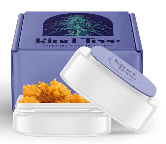 Photograph of product: Kind Tree | Concentrates | Live Resin Crumble | Cherry Ice | 1g-Oui'd