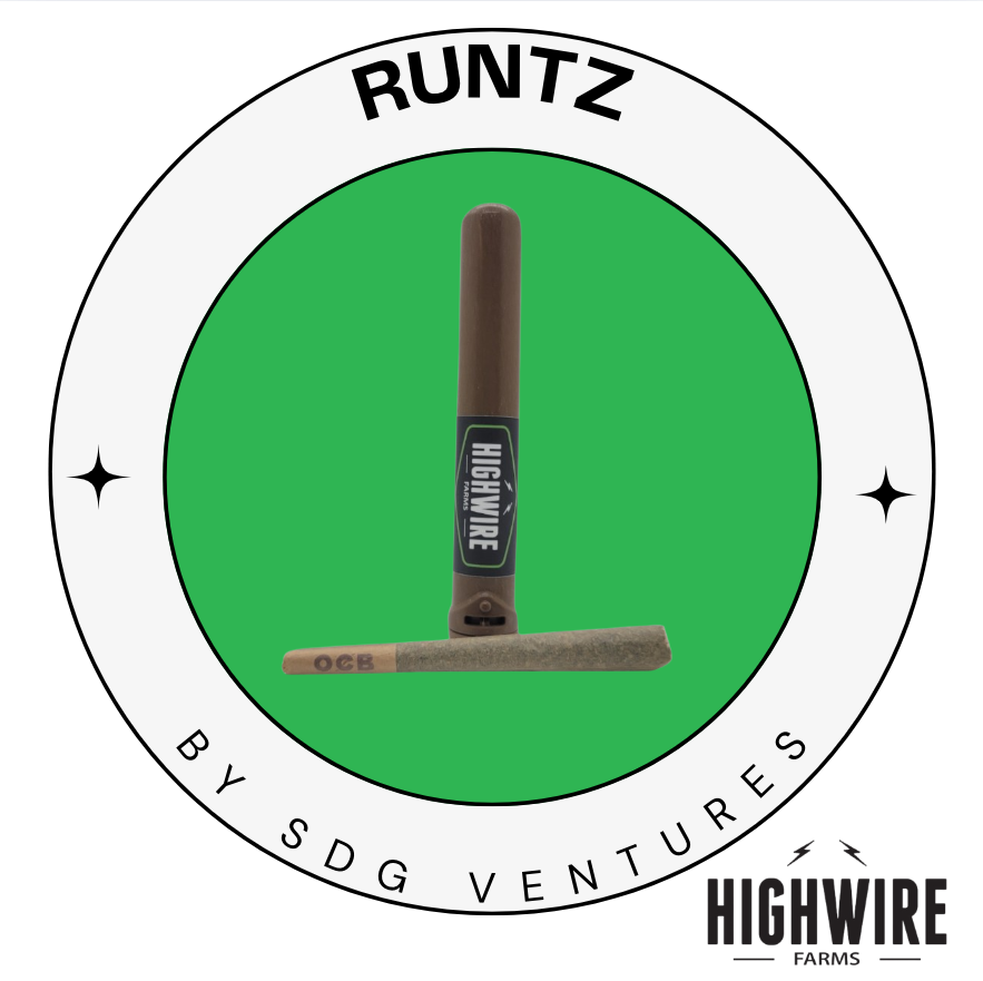 Photograph of product: Runtz Preroll 1g