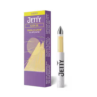 Photograph of product: Jetty / Concentrate / Dablicator Alien OG - Hybrid