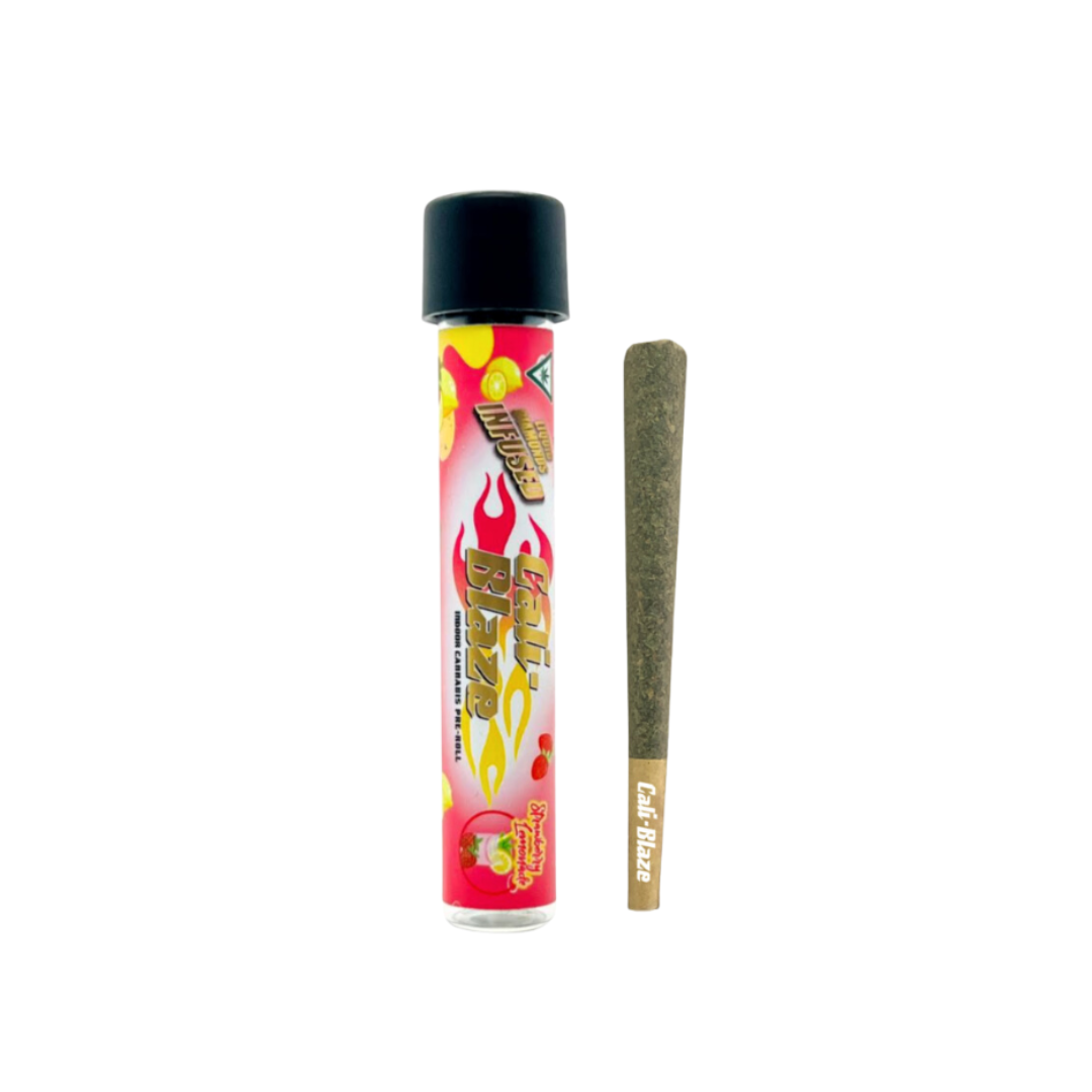 Photograph of product: Cali-Blaze | Strawberry Lemonade Tarantula Pre-Roll | 1g